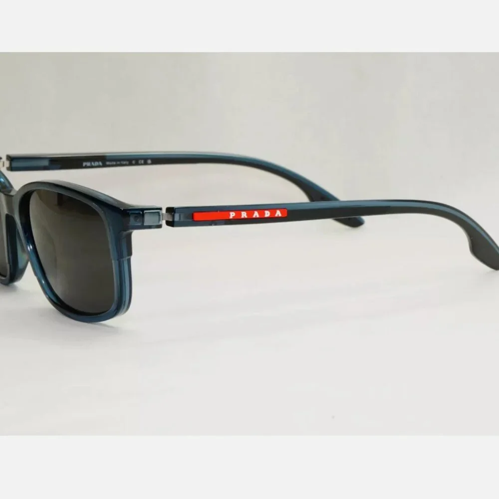 Prada Transparent Black Square Sunglasses